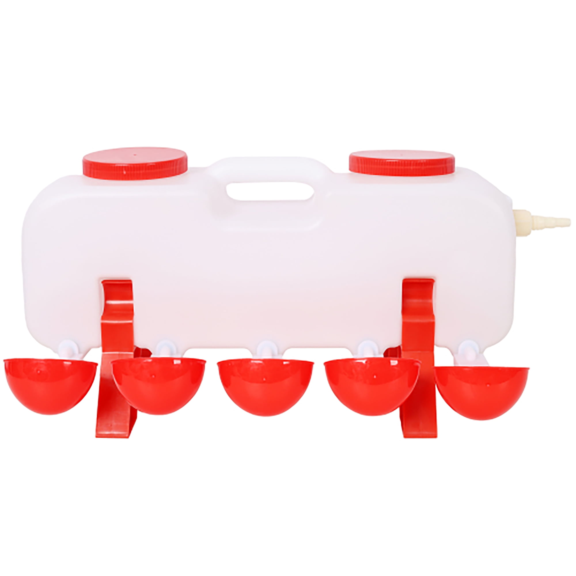 Automatic Chicken Waterer with 10 Drinking Cup, Chicken Water Feeder for Chickens Ducks and Geese Poultry