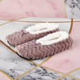 thumbnail image 1 of CHUANK Adult Super Soft Warm Cozy Fuzzy Soft Touch Sleeper Slippers Non-Slip Lined Socks, 1 of 10