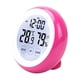 thumbnail image 2 of Termómetros Xihbxyly Ofertas de Hoy Pantalla Táctil Reloj Despertador Reloj de Escritorio Redondo Higrómetro Electrónico con Función de Temporizador Alarma Temperatura Humedad, 2 of 6
