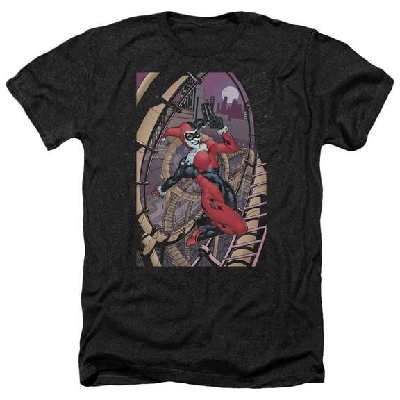 Batman - Harley First - Heather Short Sleeve Shirt - XXX-Large