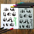thumbnail image 2 of 12Pcs Animals Shapes Reusable Plastic Stencils Drawing Stencils Animals Template Sets for Kids, 84 Animal Patterns Including Panda, Horse, Cow, Wolf, Elephant, Insect Etc, 2 of 7