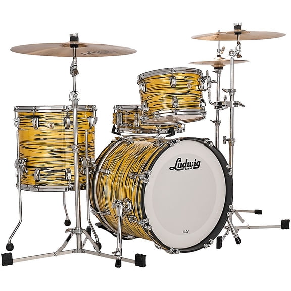 Ludwig Classic Maple Jazzette 3-Piece Drum Shell Pack - Lemon Oyster
