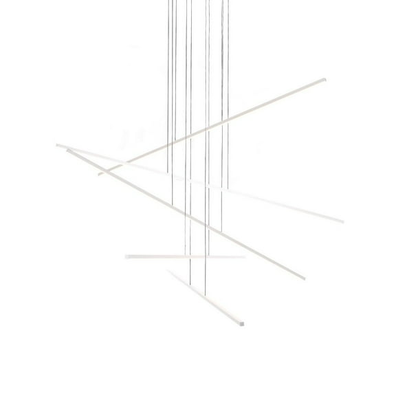 MP18205-WH-Kuzco Lighting-Vega Minor - 115W LED Pendant-0.5 Inches Tall and 47.25 Inches Wide-White Finish