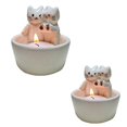 thumbnail image 2 of Cartoon Kitten Candle Holder - Candle Holders, Gifts Cat Lover Choice, 2 of 5