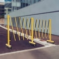thumbnail image 4 of 11.5ft Portable Barricade Driveway Security Barrier Double Side Expandable Fence Safety Barrier, 4 of 12