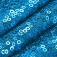 thumbnail image 3 of Lake Blue Table Runner 71" x 12", Long Shining Sequin Table Runner, 3 of 4