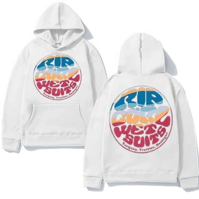 Sudadera con capucha Rip Curl para hombre, versión holgada Y2K de ropa de alta calidad, ropa Retro, Sudadera con capucha informal, Tops de gran tamaño
