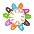 thumbnail image 4 of Juego de digitales, iluminación matemática, números de colores, juguetes , juego de clasificación de números de aprendizaje preescol Baoblaze Juguetes educativos, 4 of 8