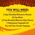 thumbnail image 5 of Old El Paso Cheesy Chimichanga Kit with Queso Sauce, Easy Meal Prep, 4 Ct, 8.28 oz, 5 of 14