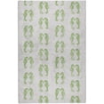 thumbnail image 2 of Addison Rugs Dream Shag Premium Machine Washable Transitional Seahorses Green Rectangle Rug, 8' x 10', 2 of 8
