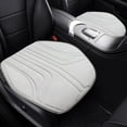 thumbnail image 5 of Car Seat Cushion, Breathable Mesh All Season Pad, Half Coverage White Comfortable Support for Car, 5 of 6