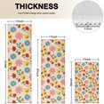 thumbnail image 4 of Pioneer Flower Floral Print Pattern Kitchen Rugs Sets Of 3,Kitchen Runner Rugs Non Skid Washable,Decorative Kitchen Floor Mats for Kitchen,Sink,Laundry,17X30 Inch + 17X47 Inch + 17X59 Inch, 4 of 6