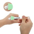 thumbnail image 3 of Unique Bargains 1 Pc Durable Flat Head Facial Mask Brush Green, 3 of 5