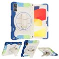 thumbnail image 5 of XYX 3in1 Rotating Stand Case for Xiaomi Redmi Pad SE 11.0 inch Released 2023 with Hand/Shoulder Strap, Shockproof Rugged, Colorful Blue, 5 of 7