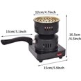 Electric Portable Countertop Hot Plate Burner Charcoal Coal Burner