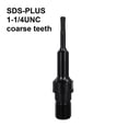 thumbnail image 1 of Core Drill Bit Adapter 1-1/4 Unc Thread Male To for Sds-Plus Max Shank Conversion Sds-Plus, 1 of 10