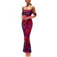 thumbnail image 1 of Vestido largo PRETTYGARDEN ajustado fruncido para mujer, verano 2025, 1 of 9