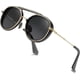 thumbnail image 1 of Gafas de sol Steampunk para hombre, gafas de sol polarizadas de doble puente, gafas de sol Retro redondas y gruesas, gafas de sol coloridas de dos colores, 1 of 5