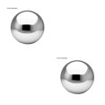 thumbnail image 4 of Bewildely Nuevo asiento de bola de acero inoxidable, bola hueca de espejo de esfera de alto brillo, suministros de decoración para el jardín del hogar, Type3 NO3 Bewildely CBP157220, 4 of 6