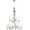Satin Nickel, variant on Quorum Lighting - Rossington - Twelve Light Chandelier in Quorum Home Collection