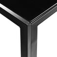 thumbnail image 5 of Cterwk Rectangle Dining Table for 4 Person, Tempered Glass Top Dining Table for Living Room, Kitchen, Dining Room, Black, 5 of 7