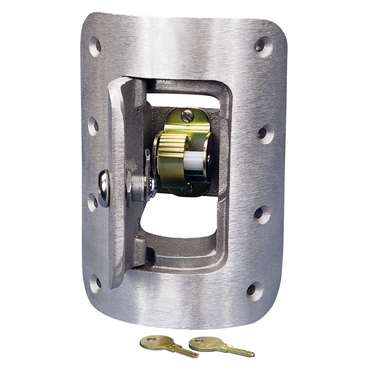 Internal Halyard Door & Frame Unit With Cam Cleat Satin