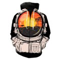 thumbnail image 1 of Sudadera con capucha y cremallera de astronauta de dibujos animados para hombre, unisex, de gran tamaño, para adolescentes, moda informal, gran oferta 2024, divertida, con estampado 3D, manga larga, g, 1 of 6