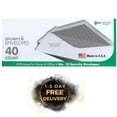 thumbnail image 1 of 40Pcs Security Letter White Business Envelopes Security Printed Lining, Gummed, 1 of 5