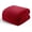 Deep Red, variant on WYSHOP Soft Waffle Fleece Bed Blanket Queen Size, Heather Blue | Lightweight Plush Blanket for Bed, Bedroom, Cozy Flannel with Waffle Texture, Stylish Home Decor, All Season, 90x90 Inches