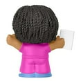 thumbnail image 5 of Replacement Part for Collectible Fisher-Price Little People Dollhouse Schoolhouse Playground Playset JCW82 - Replacement African American Art Teacher Figure Dressed in Pink, 5 of 5