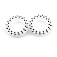 thumbnail image 3 of Bouchons de Tunnels en Silicone avec Pointes en Silicone Double Évasée Ensemble de 2, 3 of 4