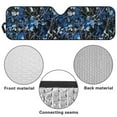 thumbnail image 6 of Uorisanigo Windshield Sunshade,Blue Hunting Forest Sun Visor for UV Rays & Heat Protection,Compatible with Wrangler,Compass,Gladiator & Renegade,Accessories for Jeep Wrangler,52.95x16.14 inches, 6 of 7