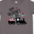 thumbnail image 4 of Inktastic Happy Valentine's Day Train Boys or Girls Toddler T-Shirt, 4 of 5