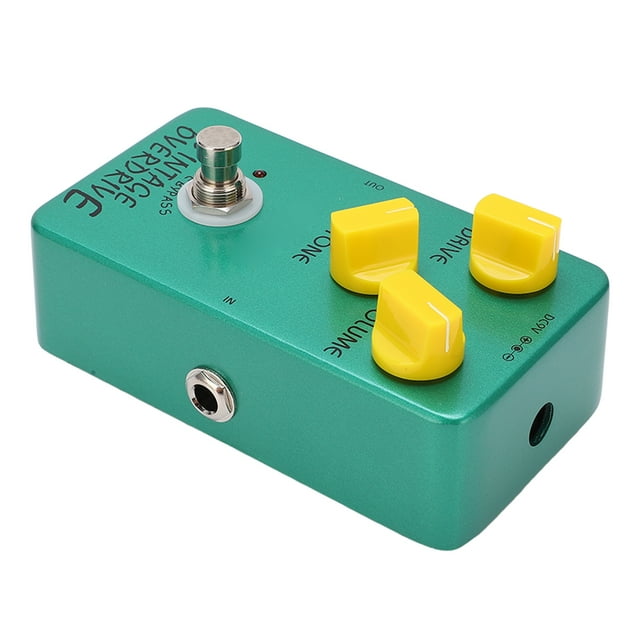 Accesorios de guitarra, pedal de overdrive vintage, pedal de efecto overdrive clásico, efectos de overdrive probados y confiables