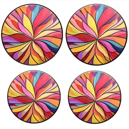 

Bahomeck Electric Stove Burner Covers Set Of 4 Colorful Flower Abstract Floral Metal Gas Stove Burner Covers Protecting Gas Stoves 8 Inch And 10 Inch