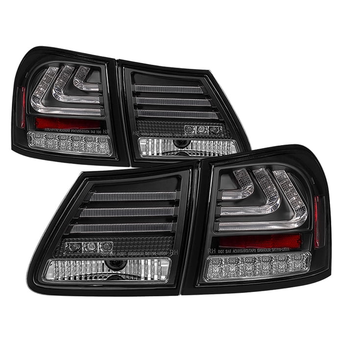 Spyder Lexus Gs 350 07 11 Led Tail Lights Black Walmart Com