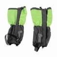 thumbnail image 2 of 1 par de polainas impermeables para deportes al aire libre, escalada, senderismo, botas y zapatos, color verde, 2 of 14