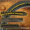 thumbnail image 2 of Pirelli Scorpion Race DH T Yellow 63-622 (29x 2.5) MTB Bicycle Tire & SmarTUBE 23/32-622 Set- Designed for Hardpacked Courses and Mixed Terrain, 60TPI - Mountain Bike Tire w/Keychain, 2 of 9