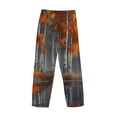 thumbnail image 6 of Balery White Horse Autumn Birch print Men's Pajama Pants,Ultra Lightweight Pjs,Lounge Pant-Small, 6 of 9