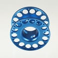 thumbnail image 3 of Eigraketly Carrete de dedo, carrete de buceo de aleación de aluminio de alta resistencia, diseño curvo, carretes anticorrosión, carretes para Deportes acuáticos Azul, 3 of 6