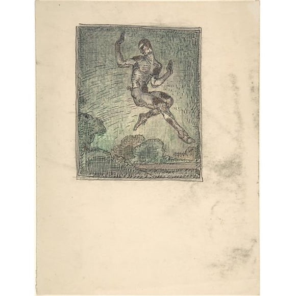 Public Domain Images MET335691 Dancer in The Role A Faun Poster Print by Paul Scheurich, American German New York 1883 1945 Brandenburg, 18 x 24