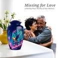 thumbnail image 7 of Sparrow Funeral Urn For Human Ashes Adult Female, 1 Large & 4 Keepsake Small Cremation Urns For Human Ashes, Blue Urns For Adult Man And Women, Pink Mini Urn For Mother And Father, 10&3 Inch, 7 of 7