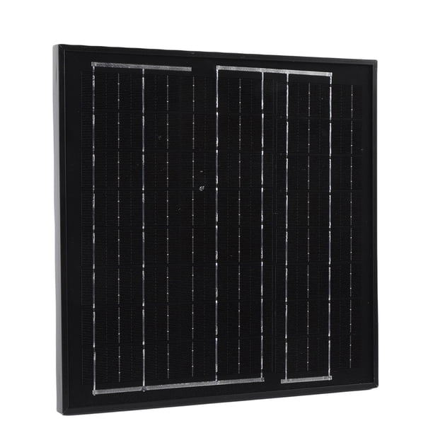 Extractor De Aire Solar Para ático, Ventilador De Ventilación De Techo Solar DC Sin Escobillas, Fácil De Instalar, Potente Para Garaje