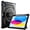 Black, variant on Dual Layers Protection Shockproof Cover with Hand Strap, Pencil Holder, Shoulder Strap for iPad 7th/8th/9th Generation 10.2" Case