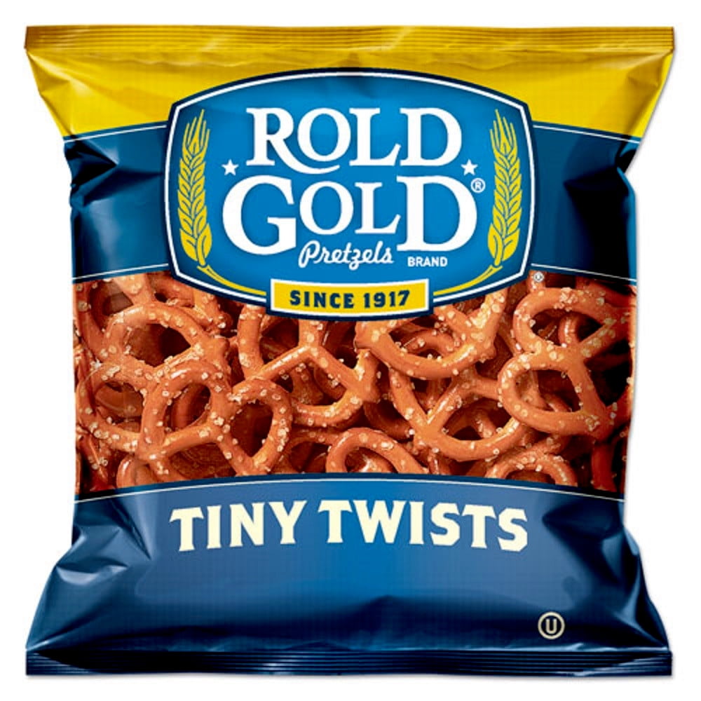 Rold Gold 028400324304 88Piece/Carton Tiny Twists 1 oz Bag Pretzels