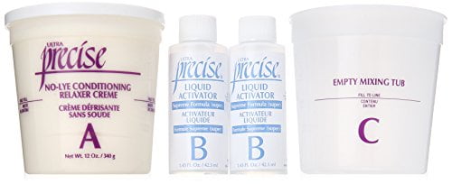 Ultra Precise No-Lye Conditioning Relaxer Supreme Formula for coarse, resistant hair