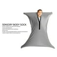 thumbnail image 3 of Kids Dynamic Movement Sensory Sock for Self Calming, Body Awareness,Helps Improve Balance,Grey, 3 of 8