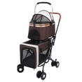 thumbnail image 4 of Double Animal de Compagnie, 4 Roues Animal de Compagnie Détachable Stable pour Chat, 4 of 7