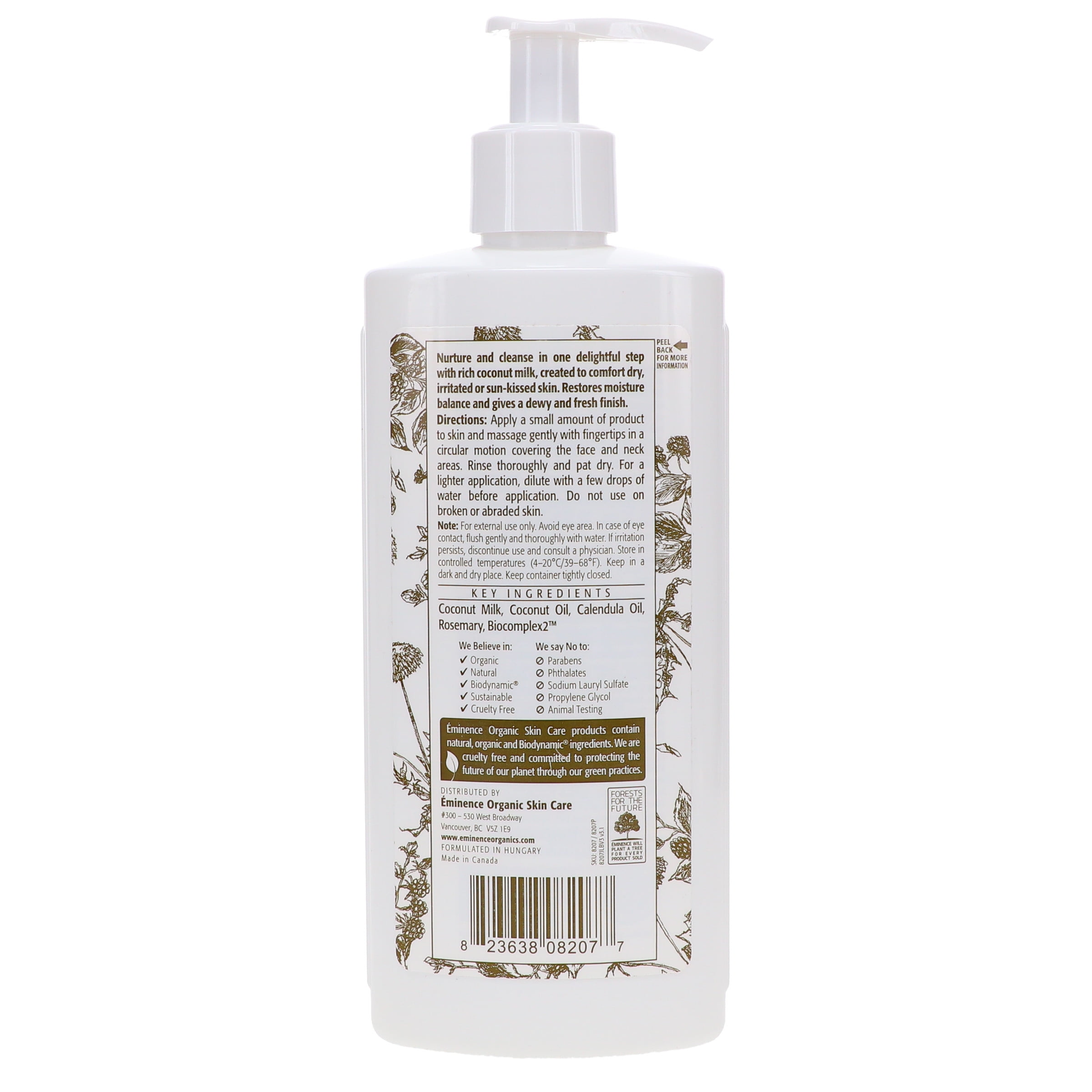 Eminence Coconut Milk Cleanser 8.4 oz