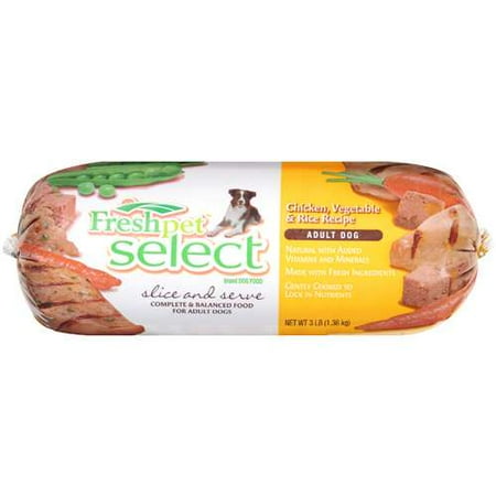 Fresh Pet Select Brand Dog Food: Adult Dogs w/Chicken